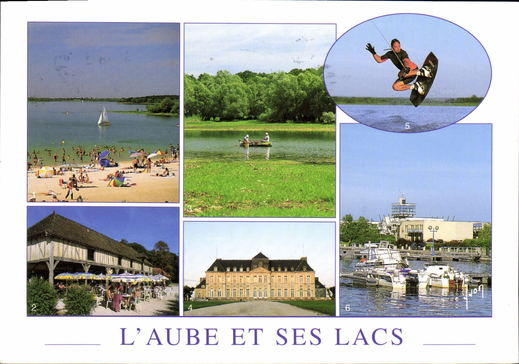 CPM Couleurs et lumiere de France L'Aube et ses Lacs Aube Lac de la foret d'Orient Mesnil Saint Pere