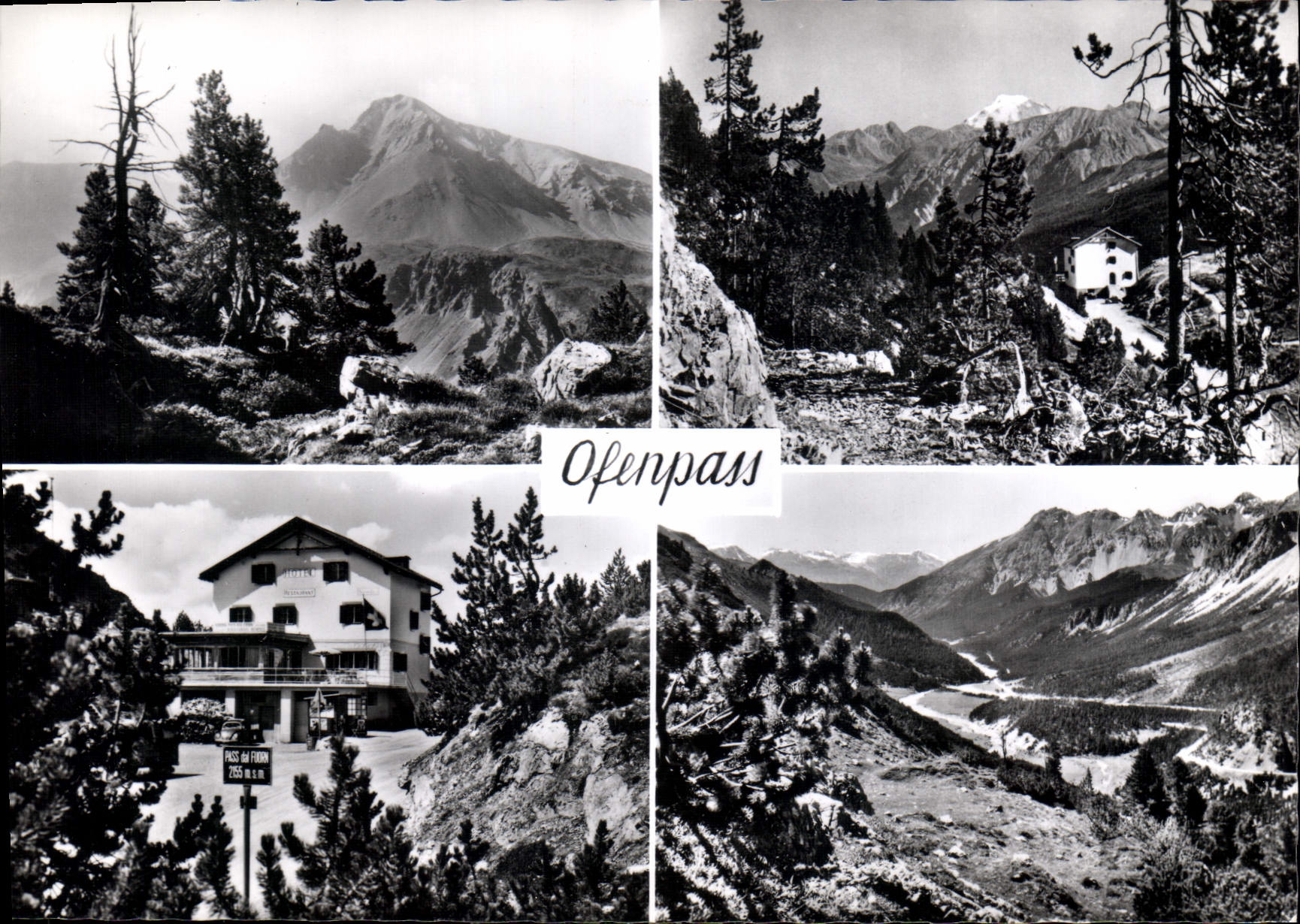 CPM Ofenpasshohe gegen Piz d'Aint Ortier und Nationalpark 