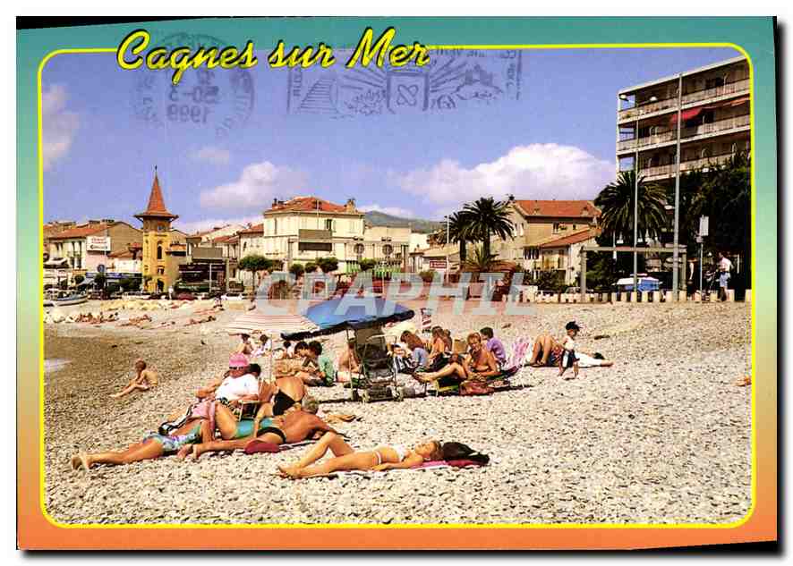 CPM Cagnes sur Mer La Plage 