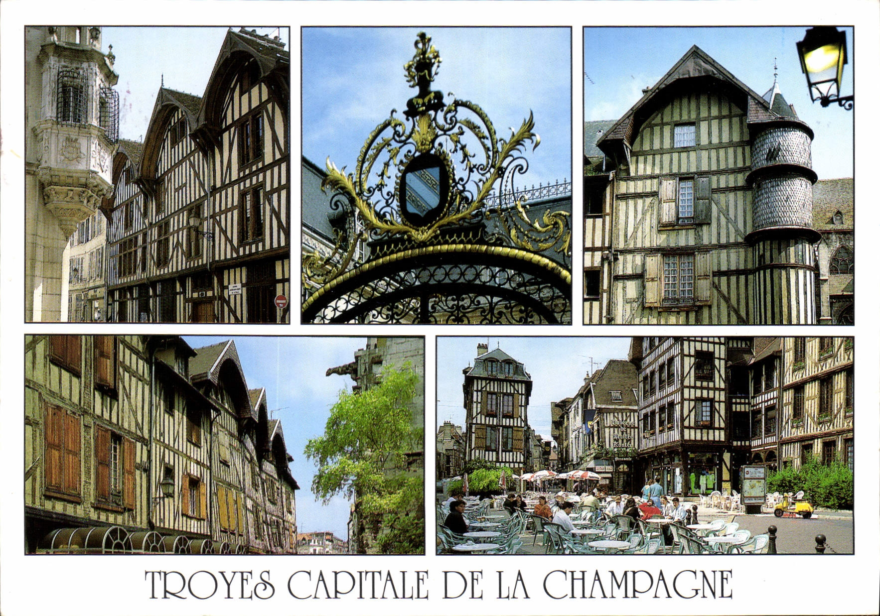 Troyes, Hauptstadt der Champagne — Éditions Estel-Sourire, Nr. 45
