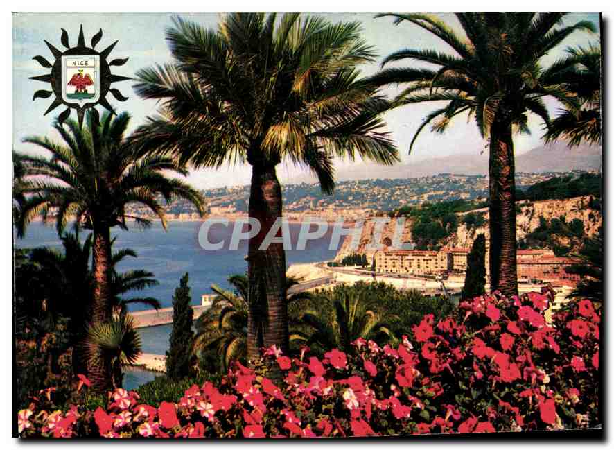 CPM Nice Cote d'Azur French Riviera Vue genearle de la Baie des Anges 