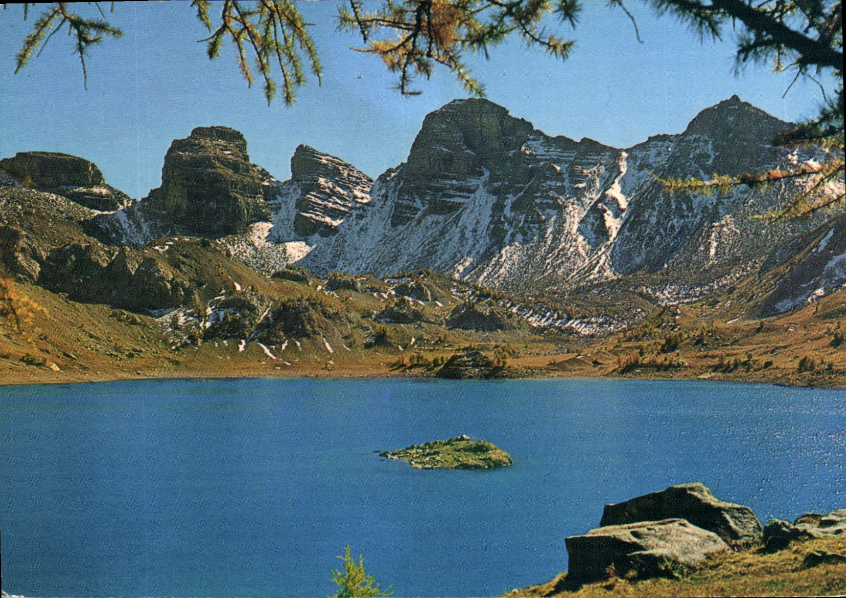 CPM Le Lac d'Allos Alpes de Haute Provence 