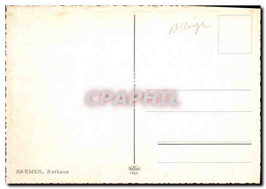 CPM Bremen Rathaus  — Back