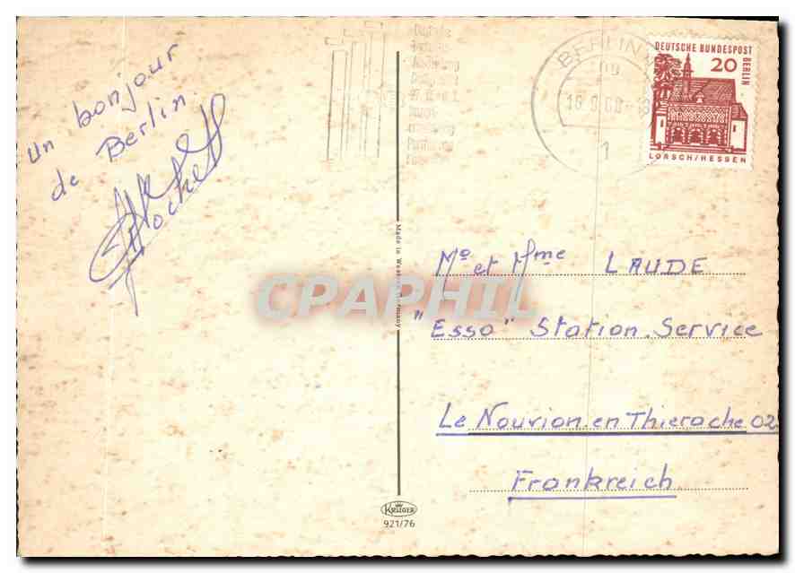 CPM Viele Grusse aus der geteilten Stadt  — Back