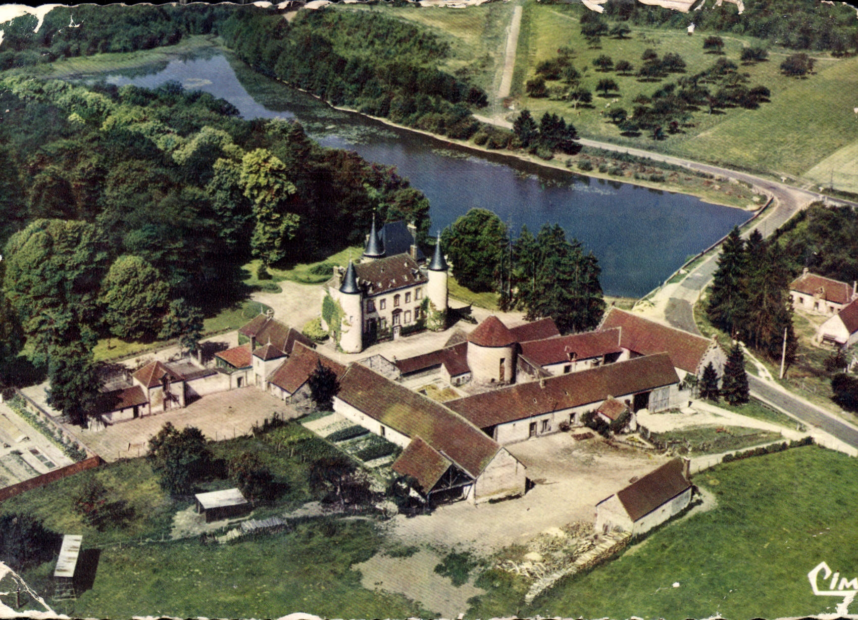 Château et Étang de Tardais — Environs de Senonches (28 E.-et-L.) — CI 388-75 — Éditeur Cim