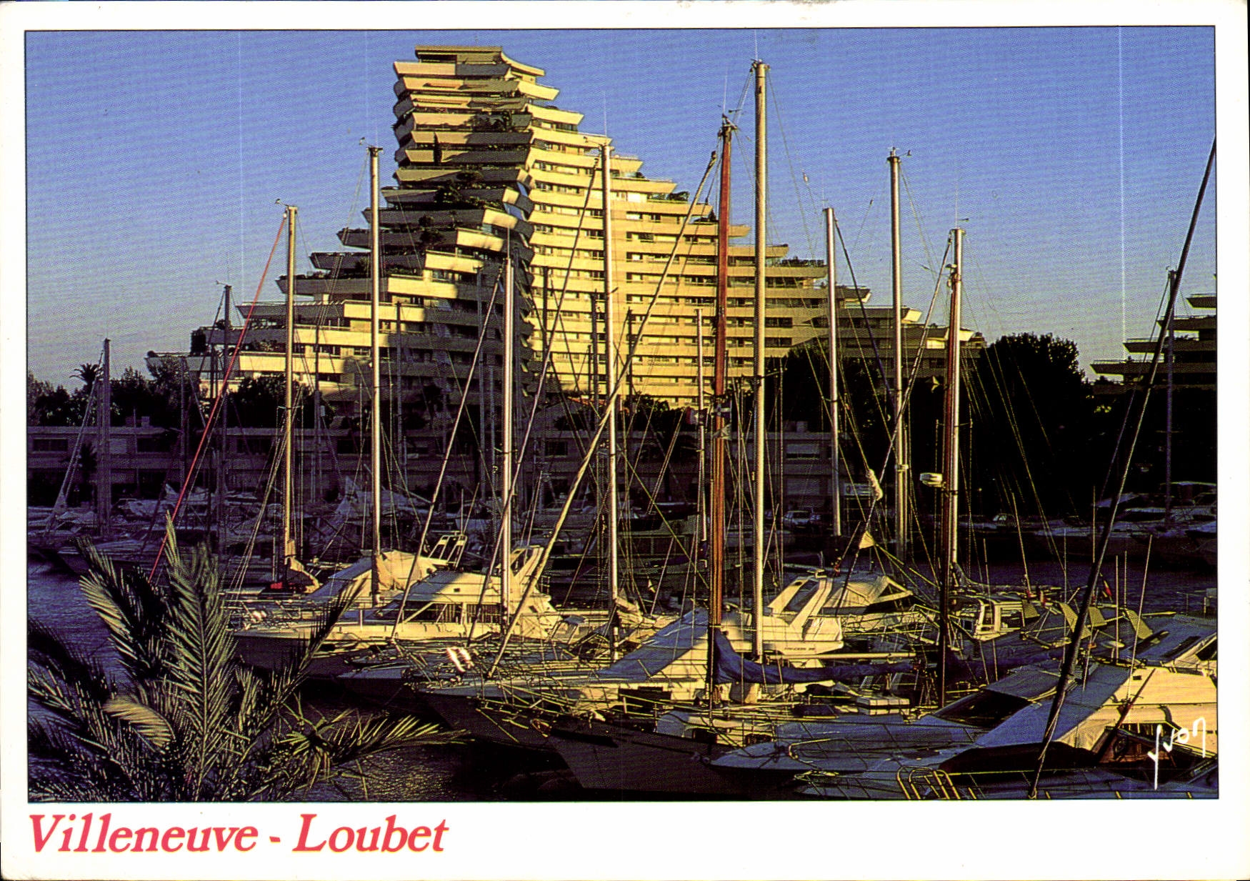 CPM Villeneuve Loubet 