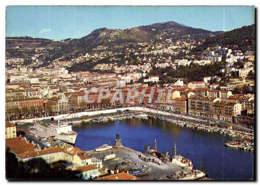 CPM Au Soleil de la Cote d'Azur Le Port Nice 
