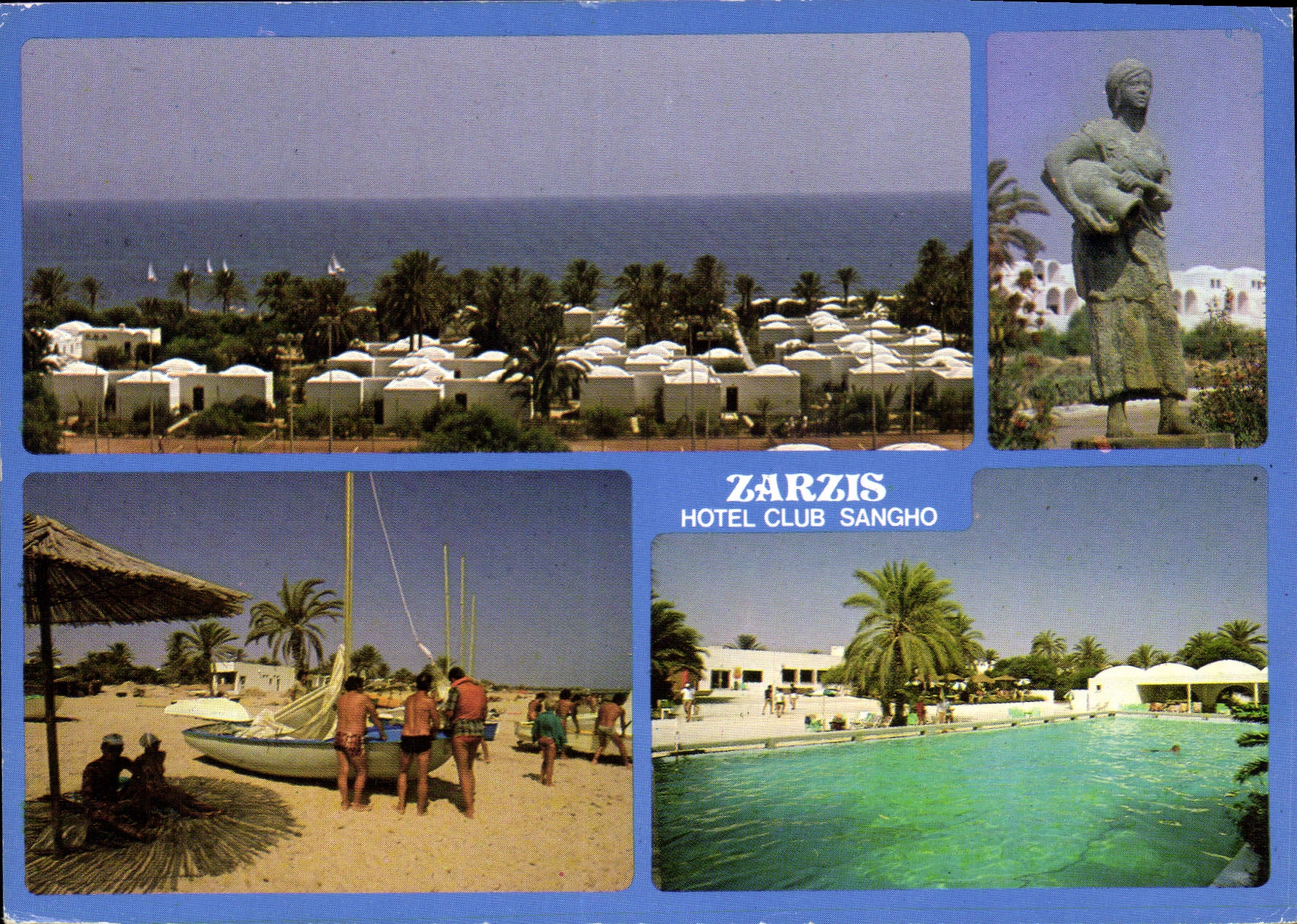 CPM Tunisie Zarzis Hotel Club Sangho 