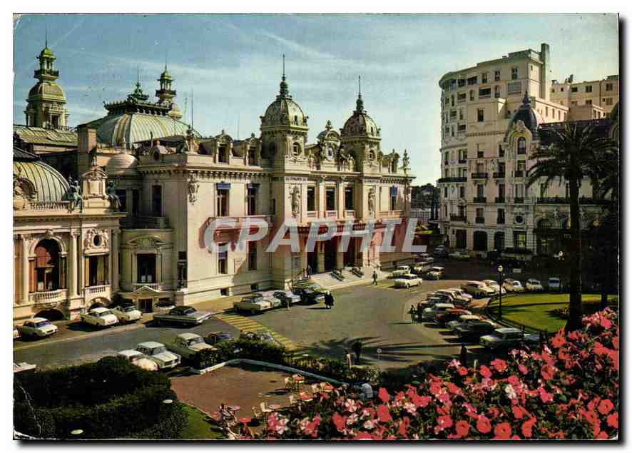 Monaco — Le Casino et l'Hôtel de Paris — Edit. AJAX, Monaco