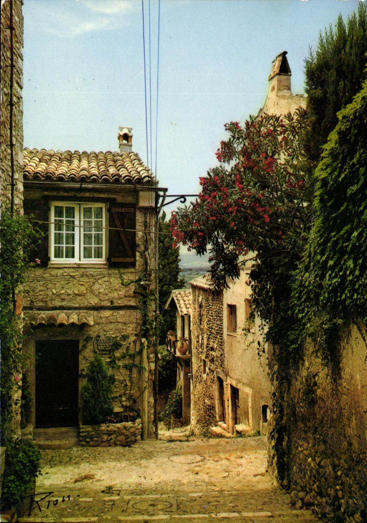 CPM Haut de Cagnes Vieille rue 