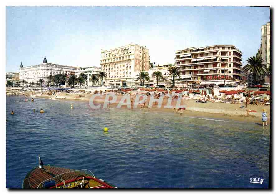 CPM Cannes Les Hotels les immeubles de la Croisette 