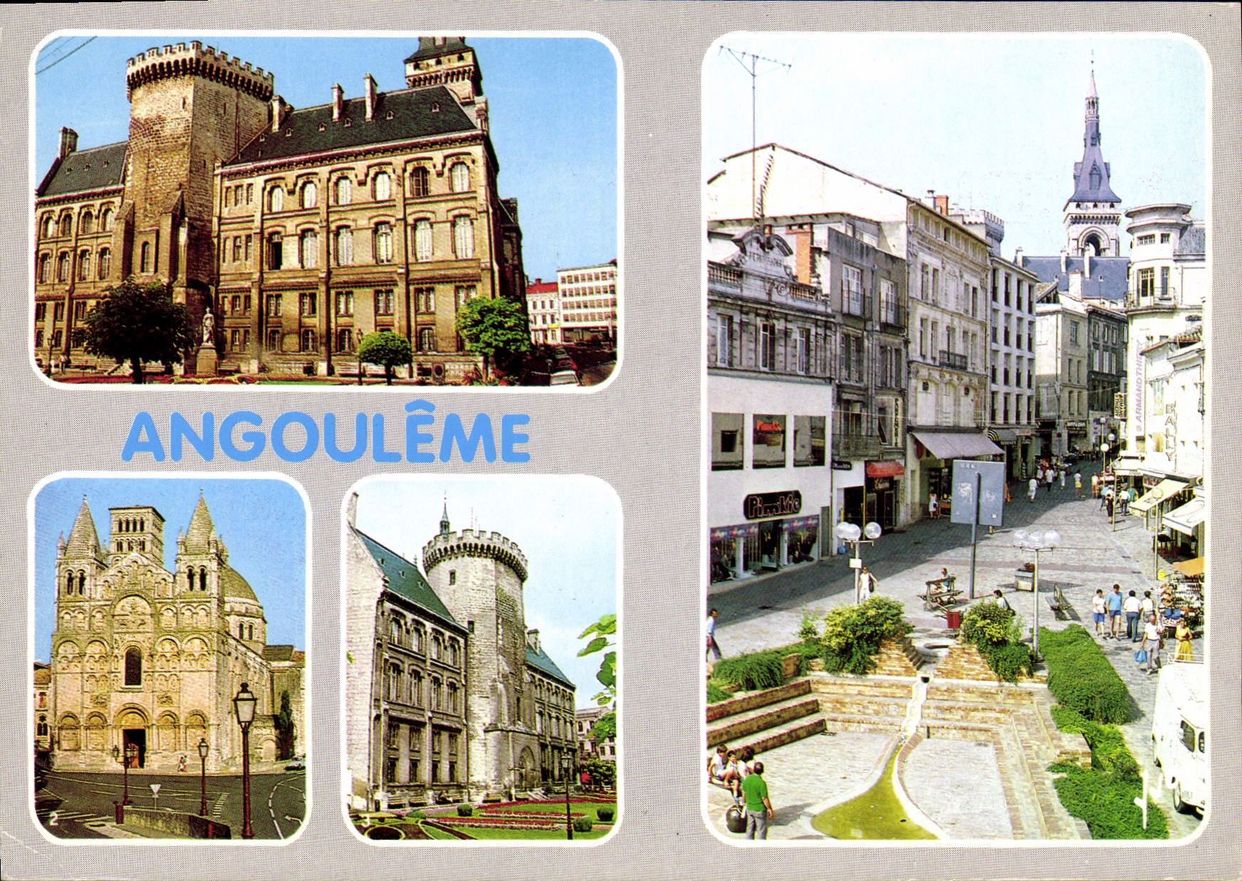 CPM Angouleme Charente L'Hotel de Ville 