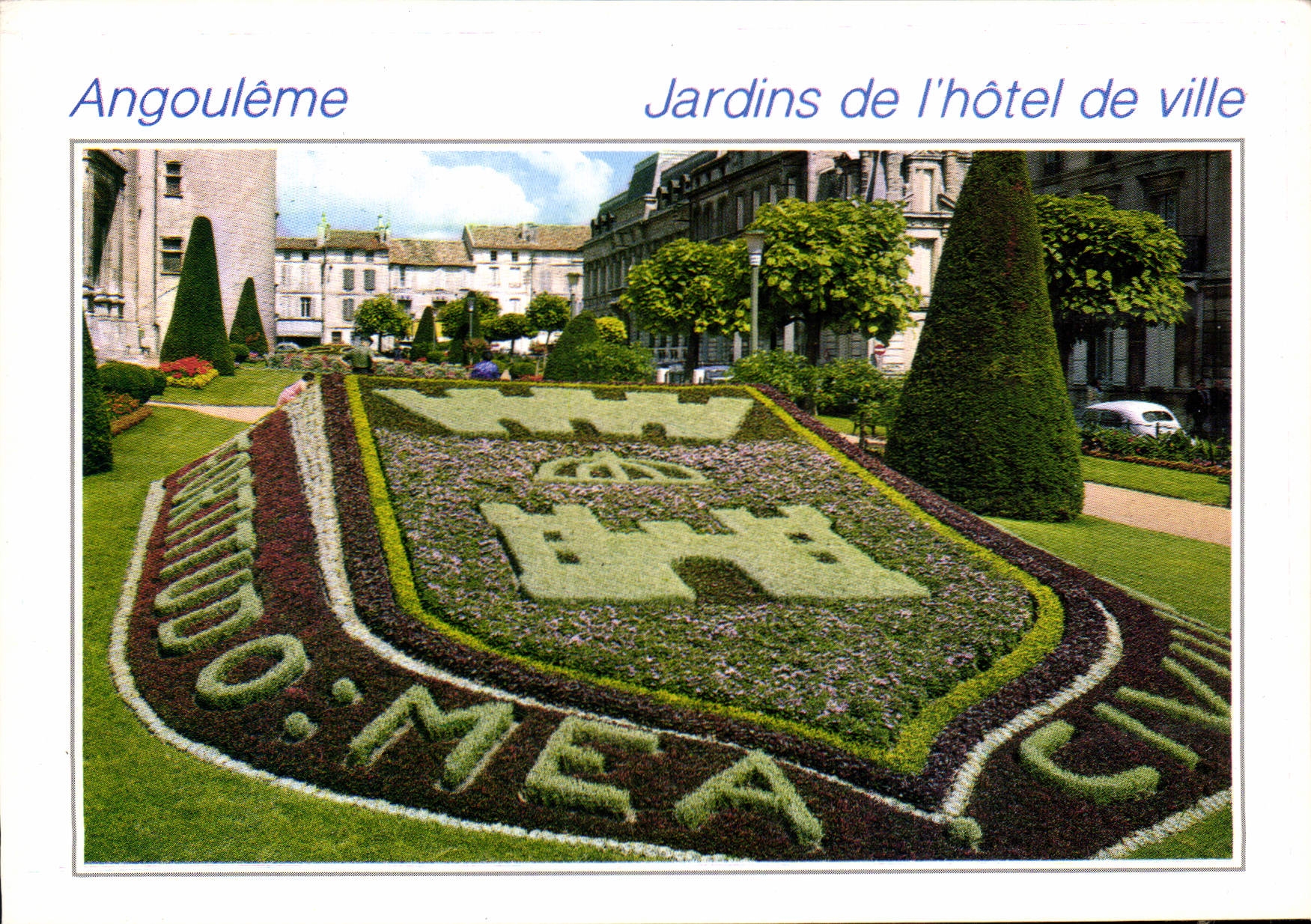 Angoulême — Jardins de l'hôtel de ville — ARTAUD Frères