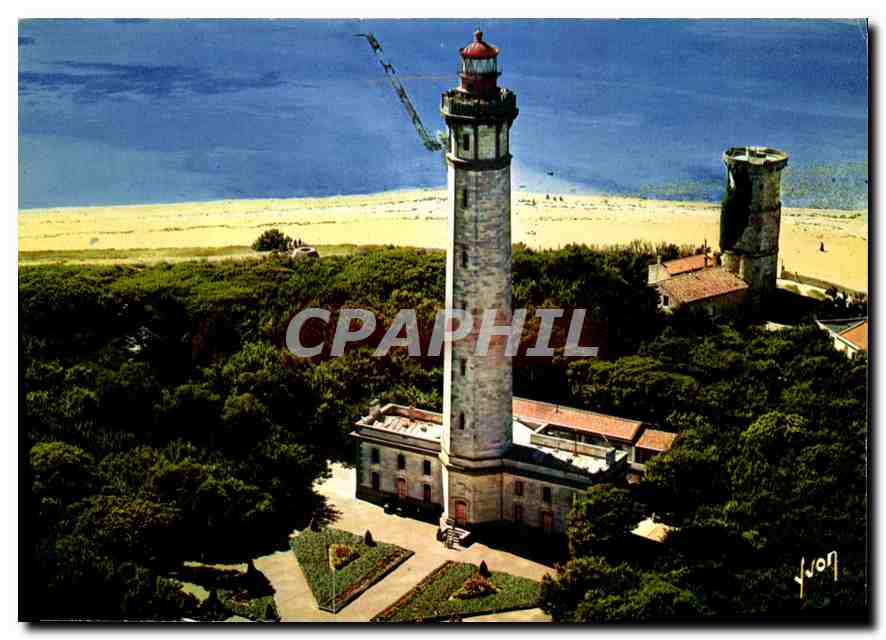 CPM Ile De Re Re Charente Maritime Le Phare de Baleines 