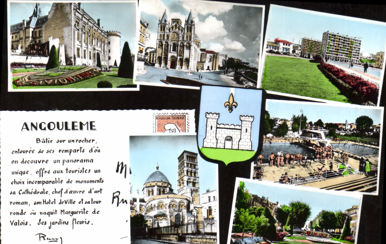 Ancoulemé — Panorama et monuments — Éditions Gilbert