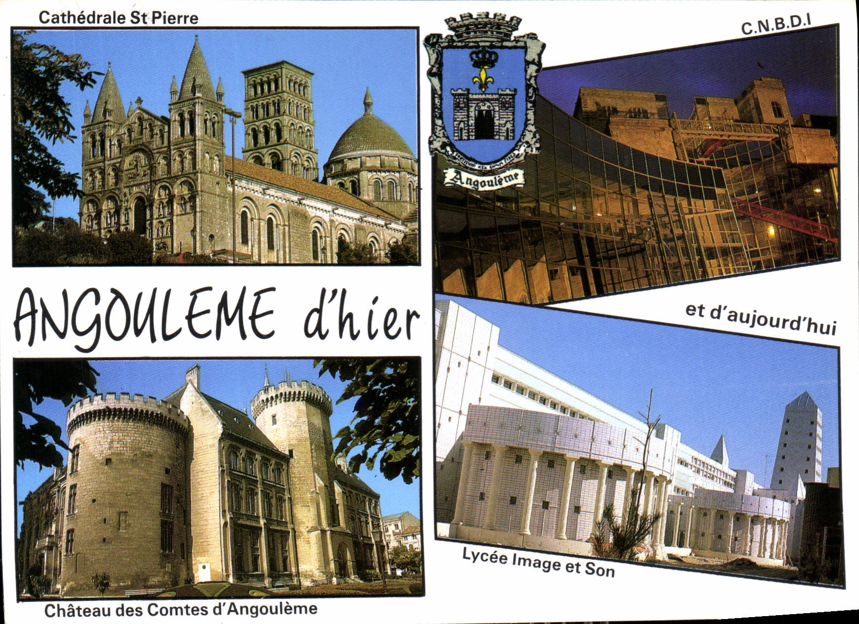 CPM Angouleme La Cathedrale romane St Pierre 