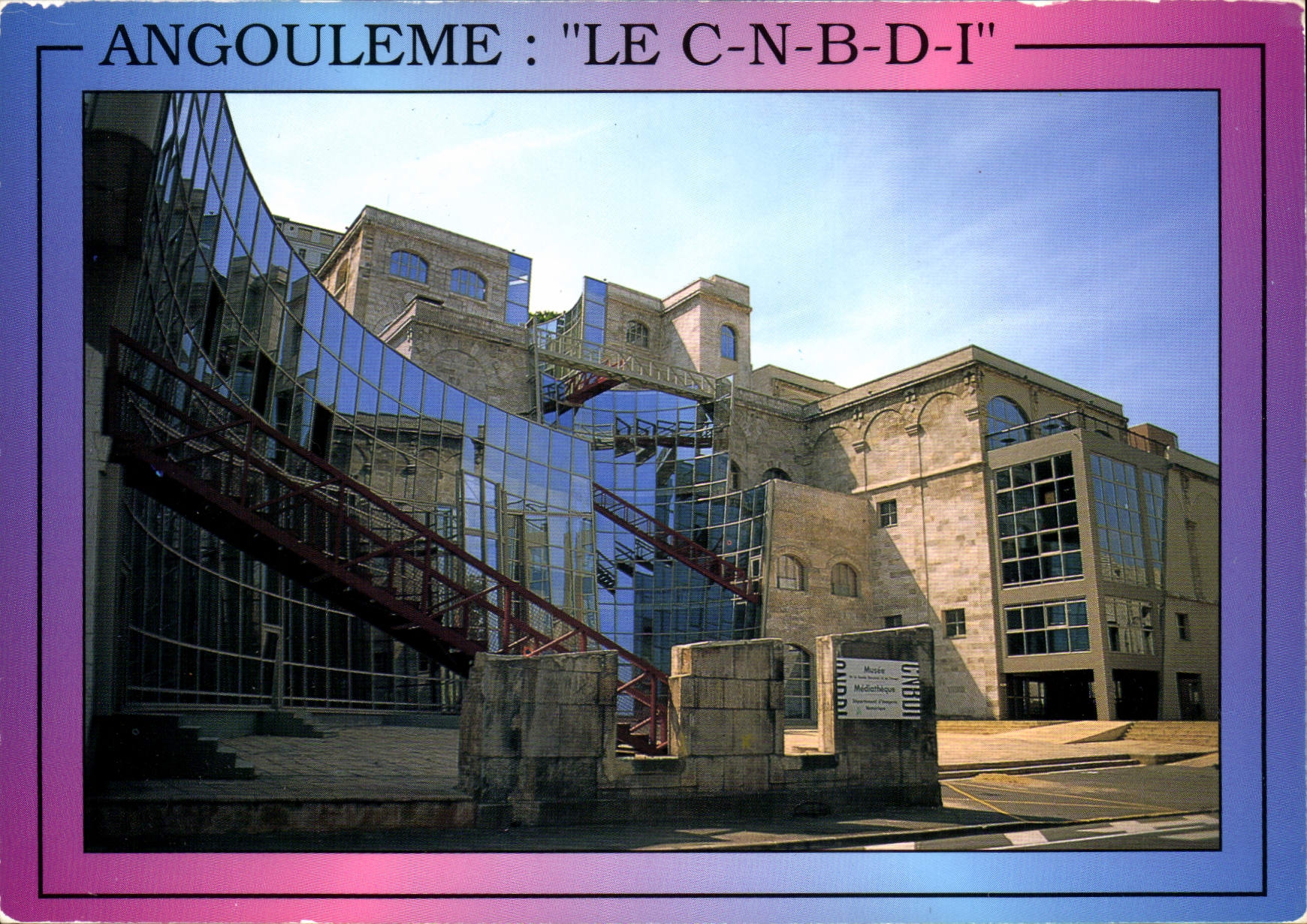 CPM Angouleme Charente Le CNBDI Le Centre National de la Bande Dessinee et de l'Image 