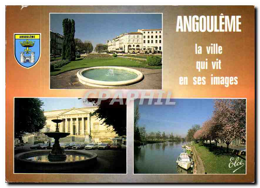 Angoulême — la ville qui vit en ses images — Éditeur Elcé