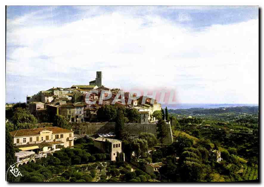 CPM Au Soleil de la Cote d'Azur Vue panoramique du village 