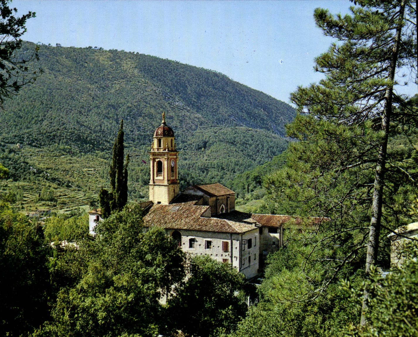 CPM Sanctuaire de Notre Dame de Laghet Alpes Maritimes 