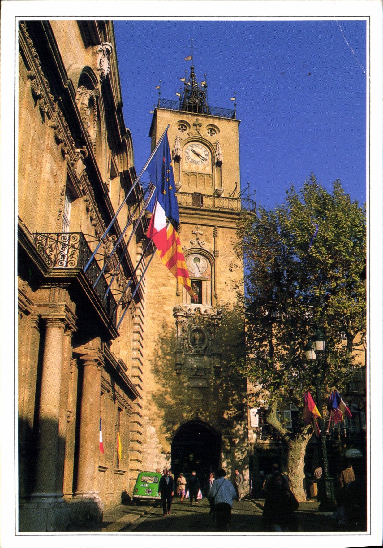 Aix-en-Provence — L'hôtel de ville et Belfort XVIIe siècle — Éditeur AGEP, n° 2054
