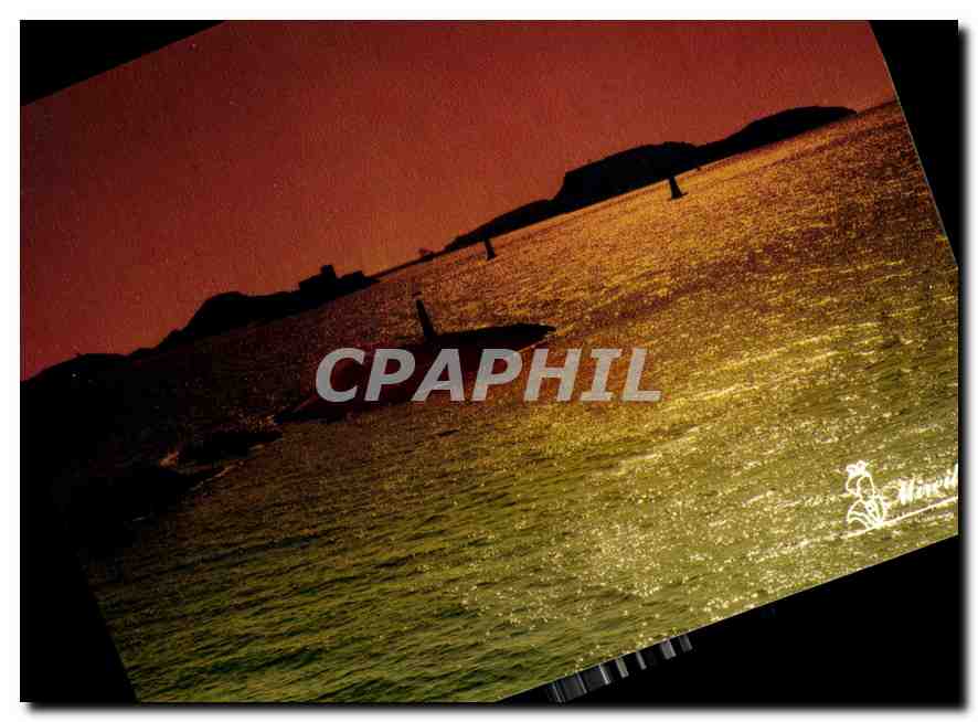 CPM Reflets de Provence Marseille Bouches du Rhone Jeux d'Or et d'Argent sur la rade 
