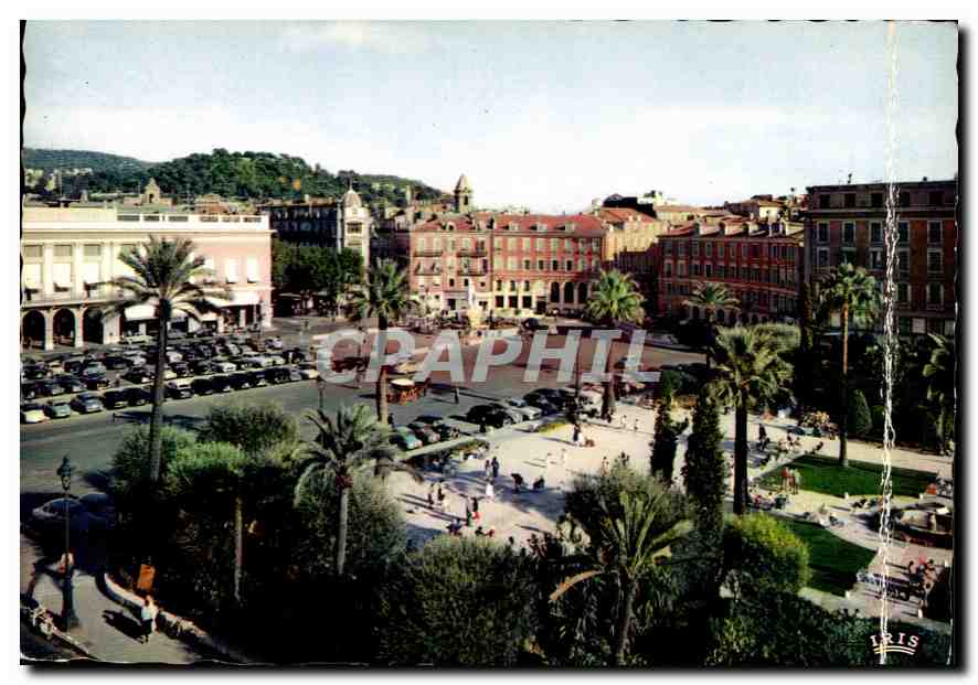 CPM Reflets de la Cote d'Azur Nice Vue d'Ensemble de la Place Massena 