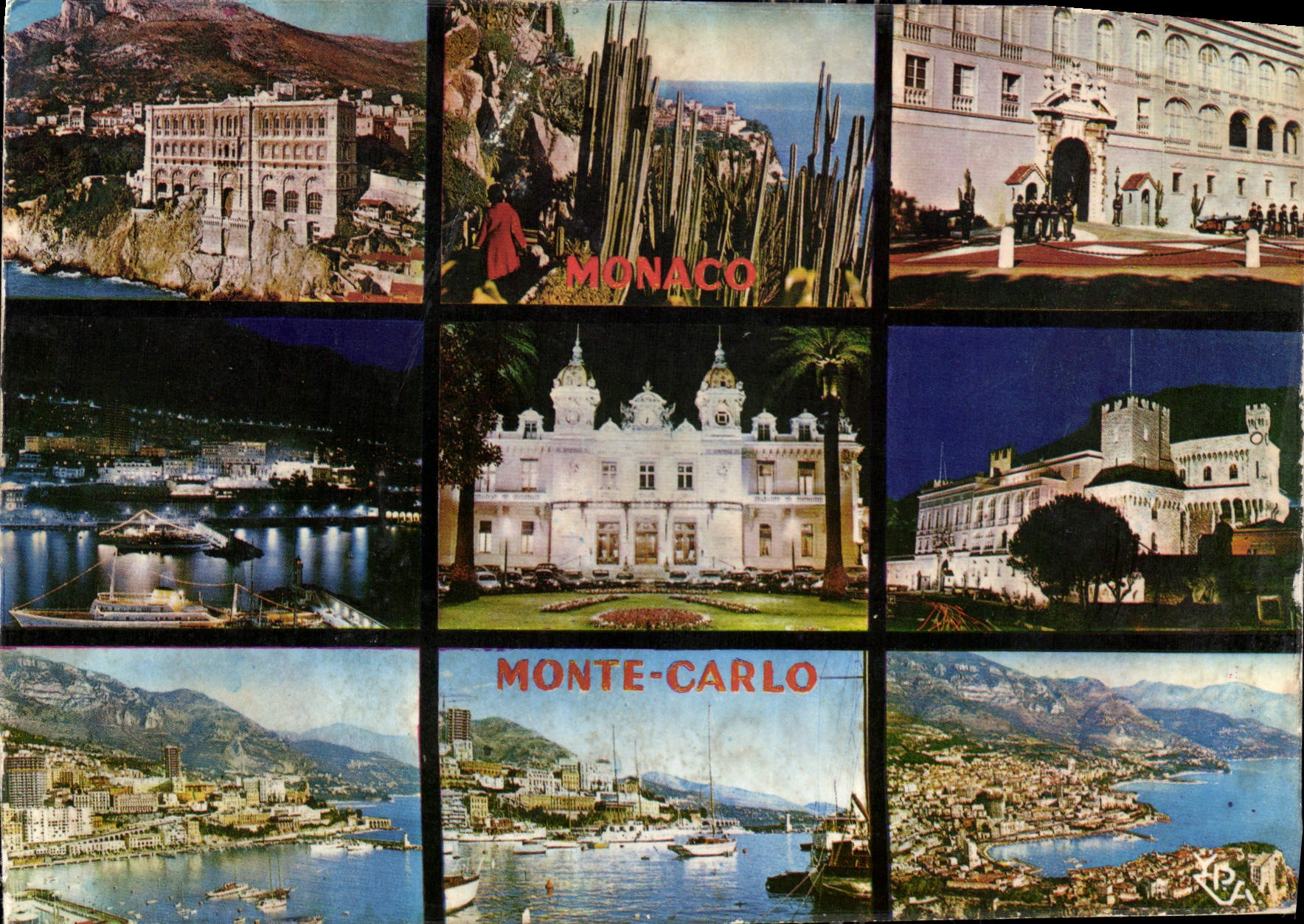 CPM Au Soleil de la Cote d'Azur Principaute de Monaco Monte Carlo 