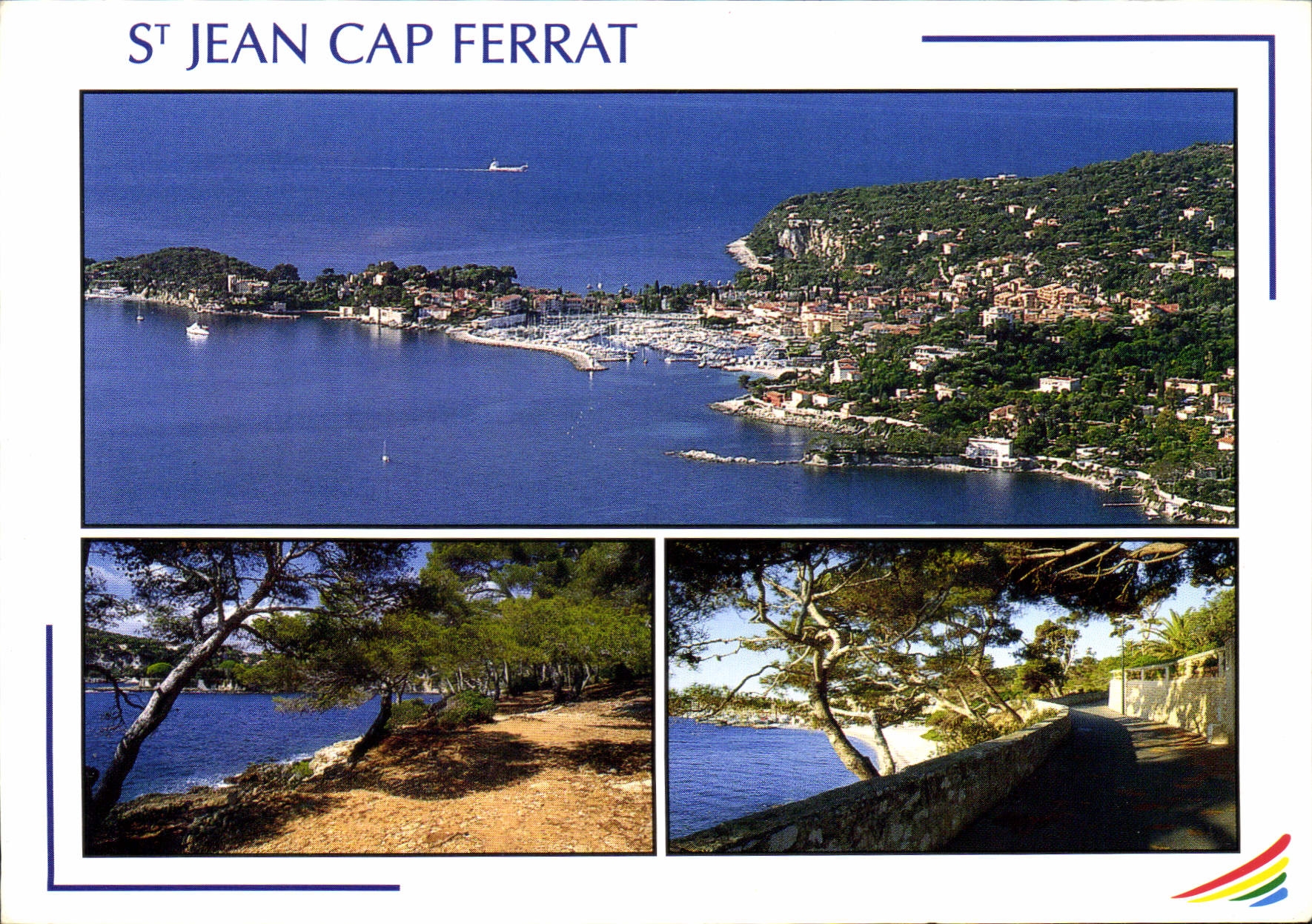 CPM Reflets de la Cote d'Azur St Jean Cap Ferrat 