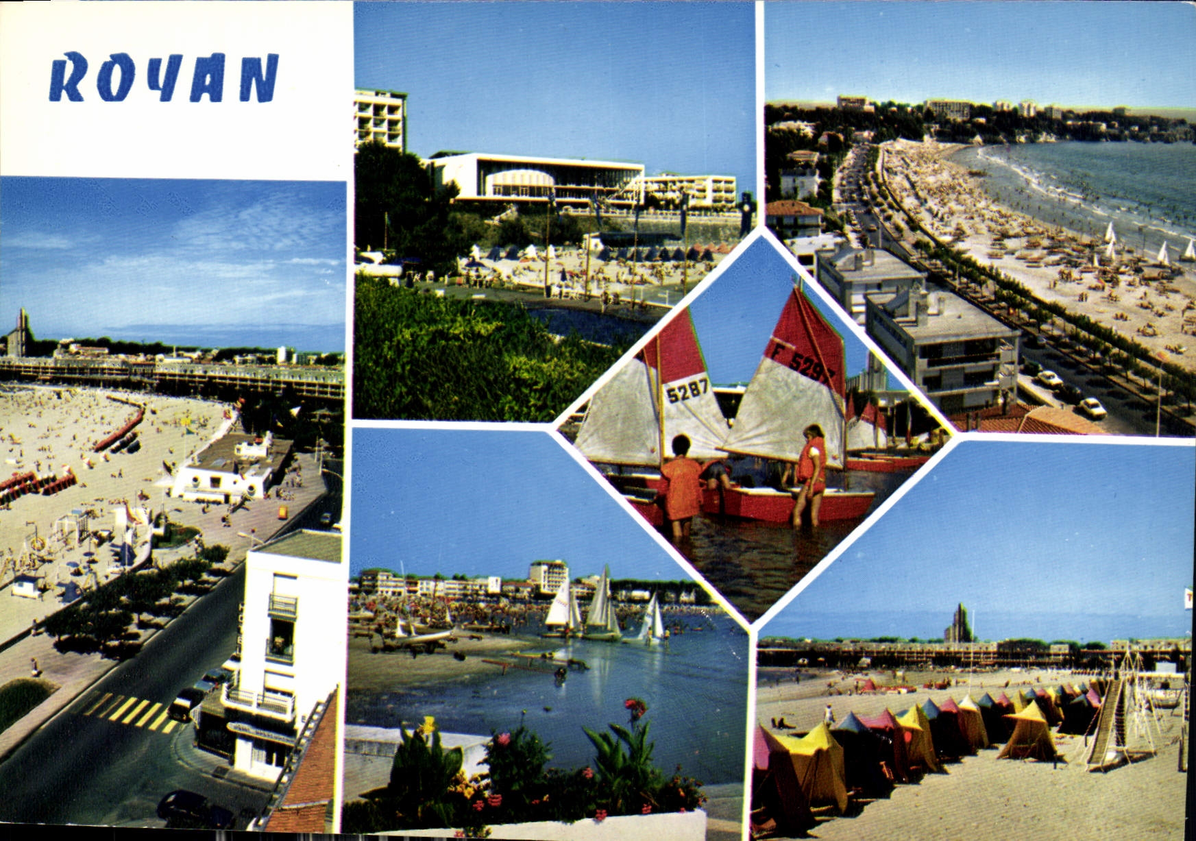 Royan — Strand, Kongresspalast, Pointe de Vallières — Arum-Éditions, Bordeaux