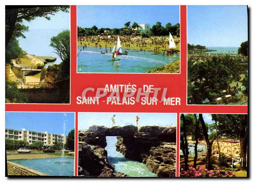 CPM Cote de Beaute Saint Palais sur Mer Charente Maritime 
