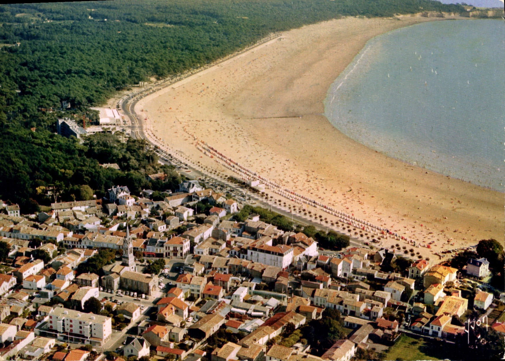 CPM La Cote de Beaute St Georges de Didonne Ch M Vue generale prise d'Avion 
