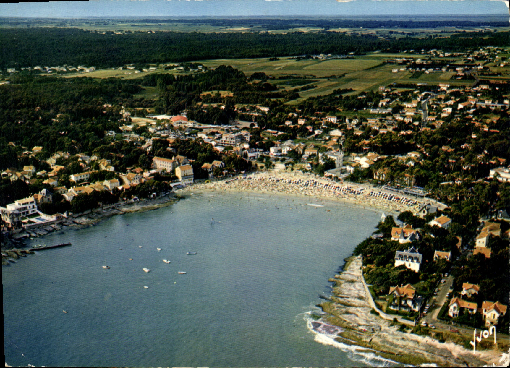 CPM La Cote de Beaute Saint Palais sur Mer Charente Maritime Vu du ciel par Alain Perceval 