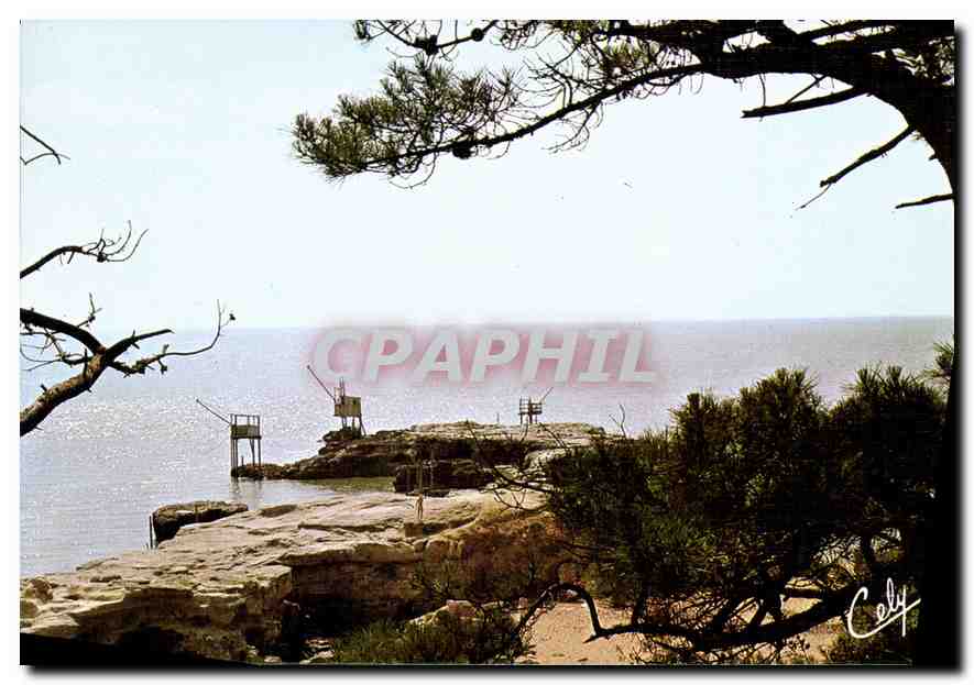 Strand von Saint-Palais-sur-Mer — Ansicht der Felsen und des Meeres — Édition de Luxe, n° 4866
