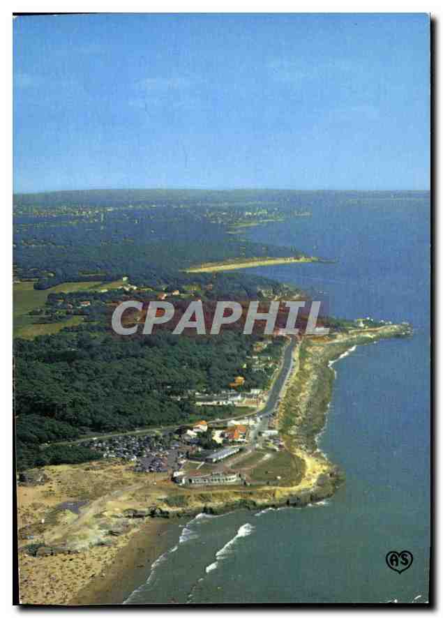 CPM Saint Palais sur Mer Charente Maritime La Grande Cote Vue generale et persepective vers Royan 