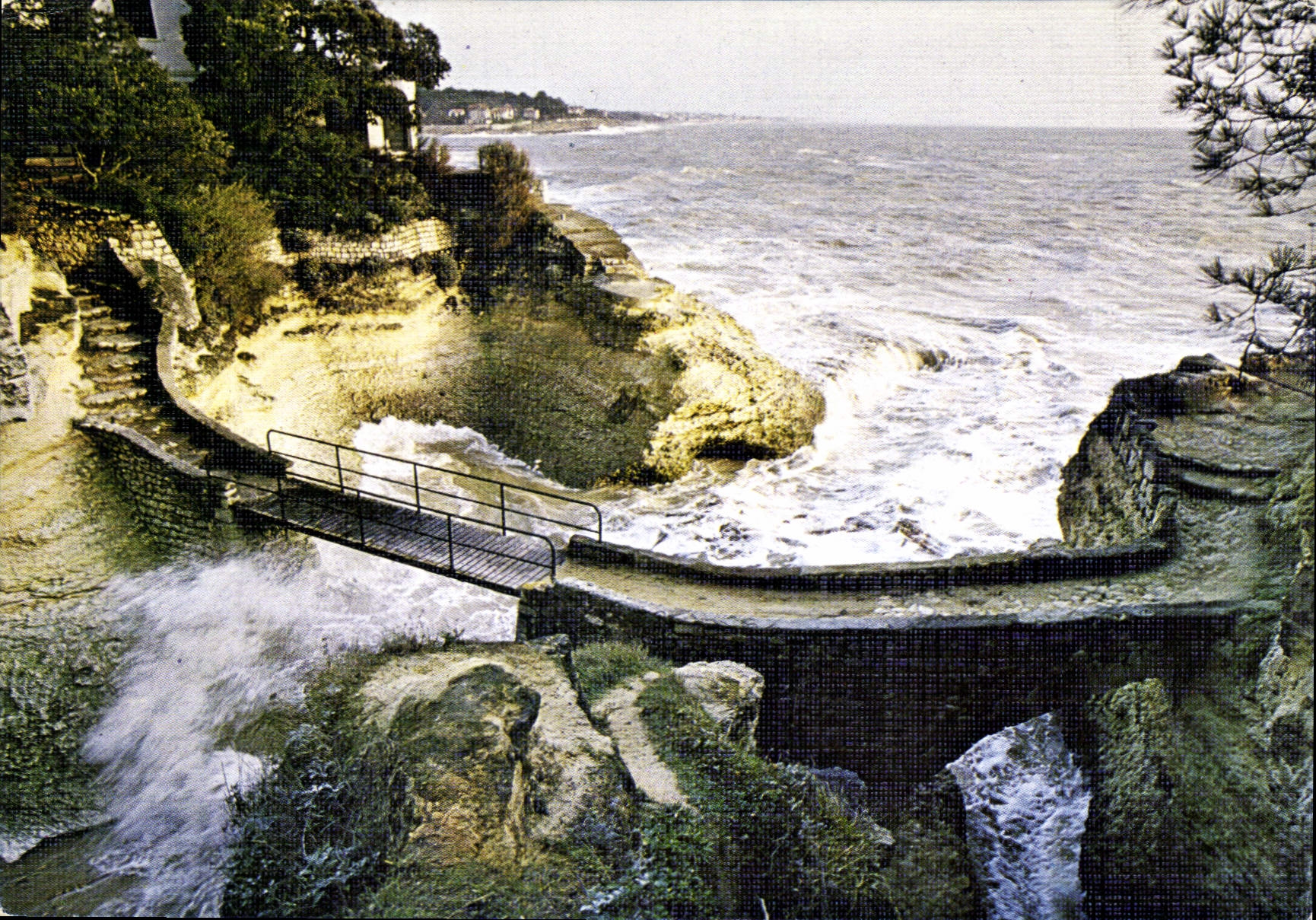 Côte de Beauté - Saint-Palais-sur-Mer — Petit pont de la corniche — Édition Surreguimines