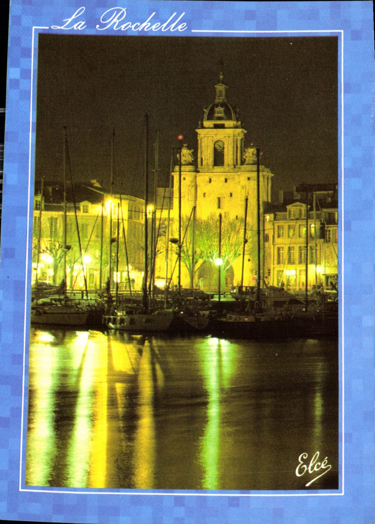 CPM La Rochelle Charente Maritime La Grosse Horloge 