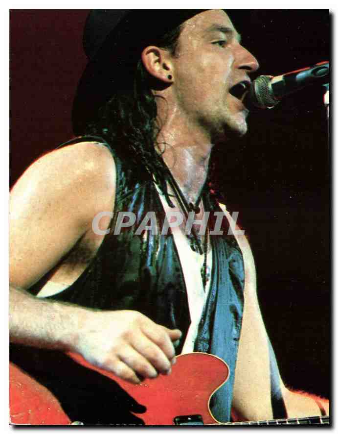 CPM Chanteur Paul Houston dit Bono Vox 
