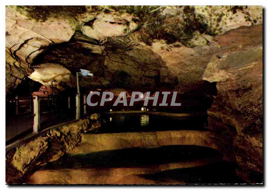 CPM Gouffre De Padirac lot Les Grands gours de la Riviere plane 