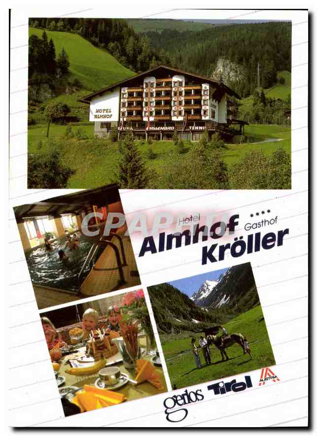CPM Hotel Almhof Gasthof Kroiler Familie Kammerlander Gerlos Tirol Austria 