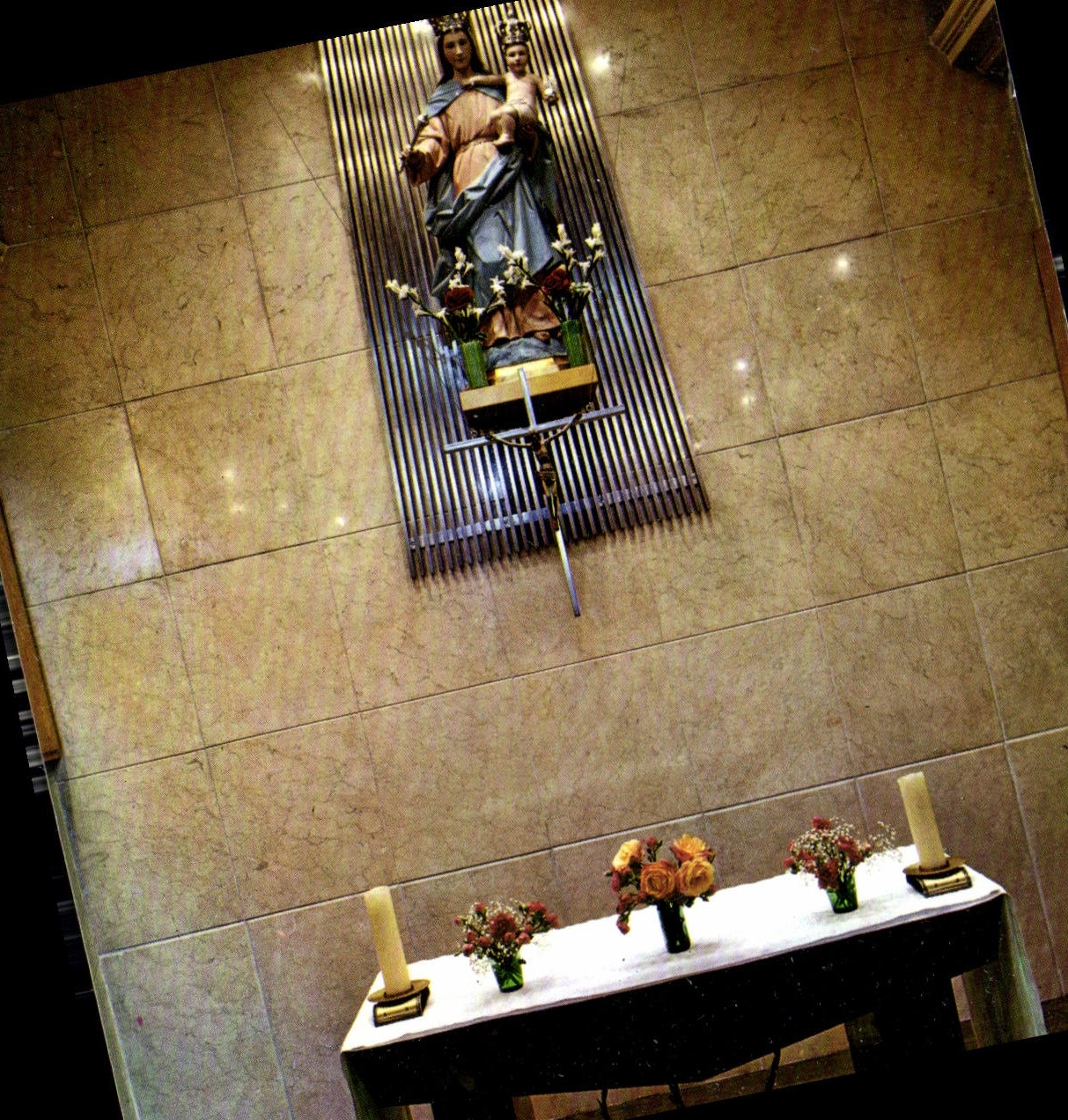CPM Tossa de Mar Gerona Capilla de la Virgen del Socorro 
