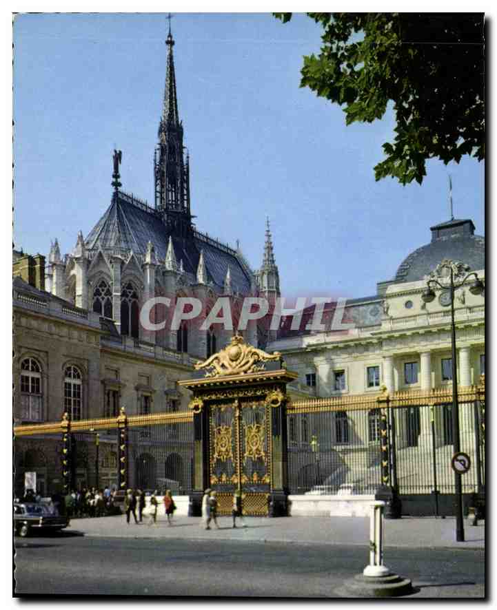 CPM La Sainte Chapelle et le Palais de Justice 