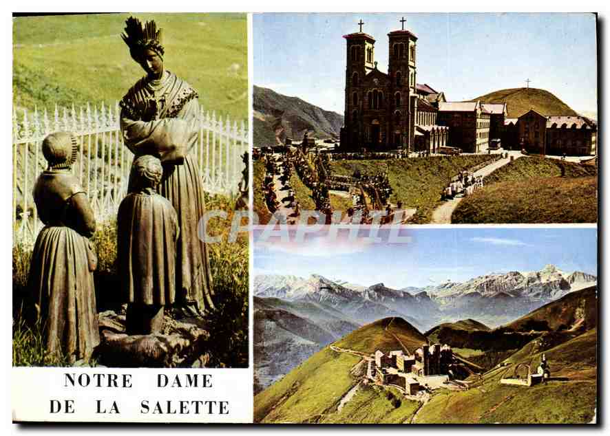 Notre Dame de la Salette — Sanctuaire de la Salette — Éditeur : 8853 - Anverso
