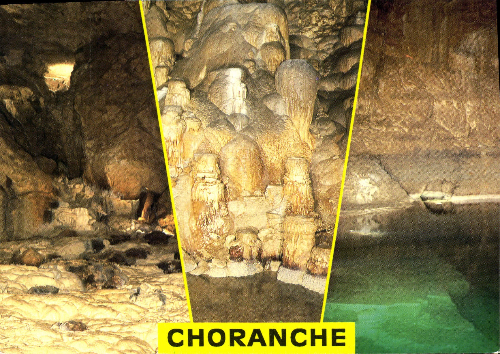 CPM Grottes de Choranche Pont en Royans Salle de la Cathedrale 