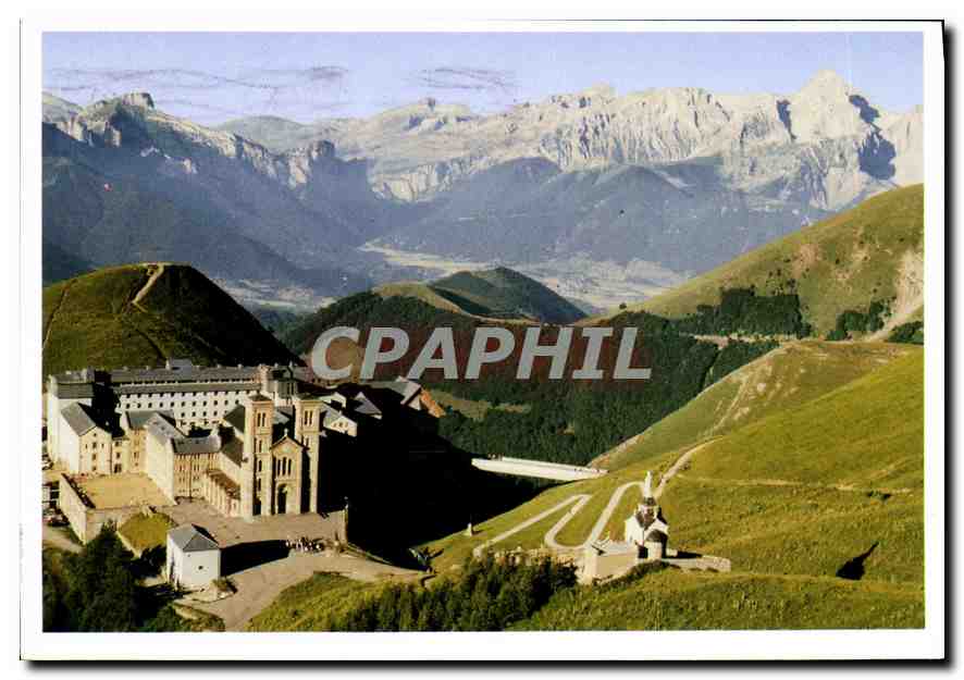 Sanctuaire Notre-Dame de La Salette — vue panoramique — Éditions CPAPHIL - Anverso