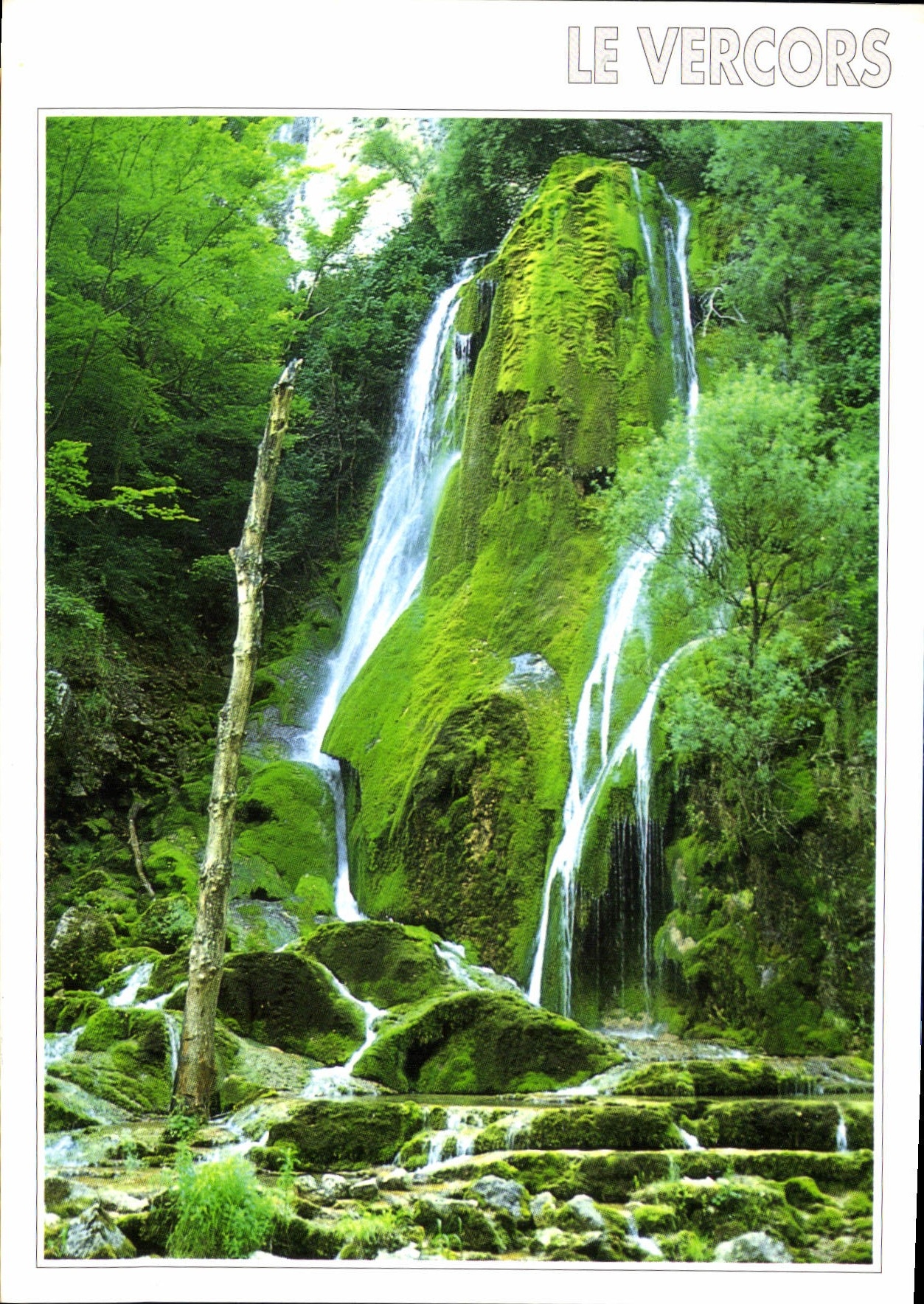 Cascade verte — Le Vercors — Éditions Plastique, Grenoble