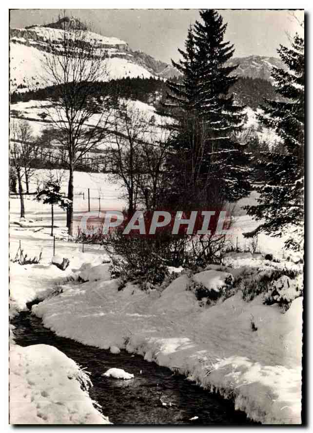 CPM Villard de Lans Isere Paysages d'Hiver Le Carnation La Fauge 