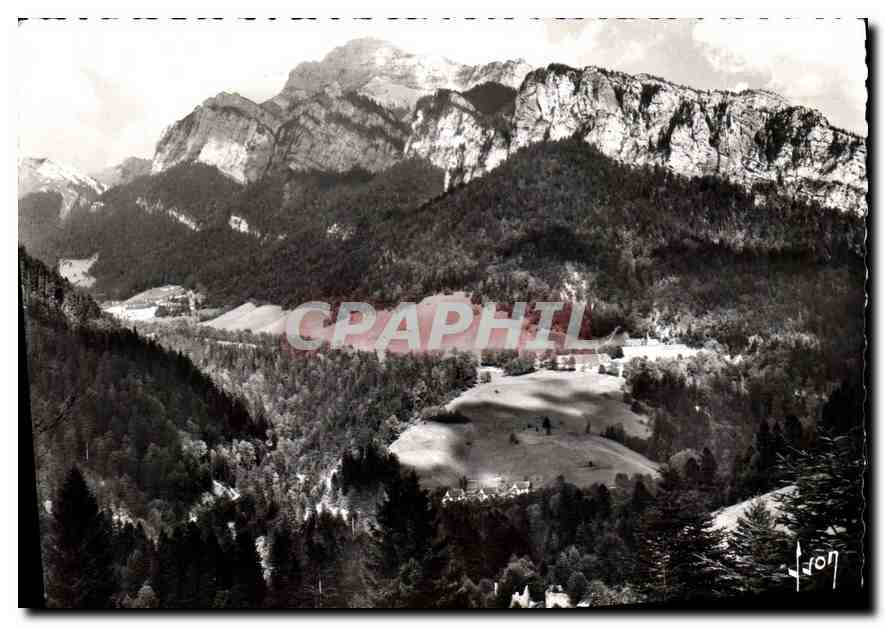 CPM Monasterie de la Grande Chartreuse Vue prise de Vallombre Monastere et Correrie 