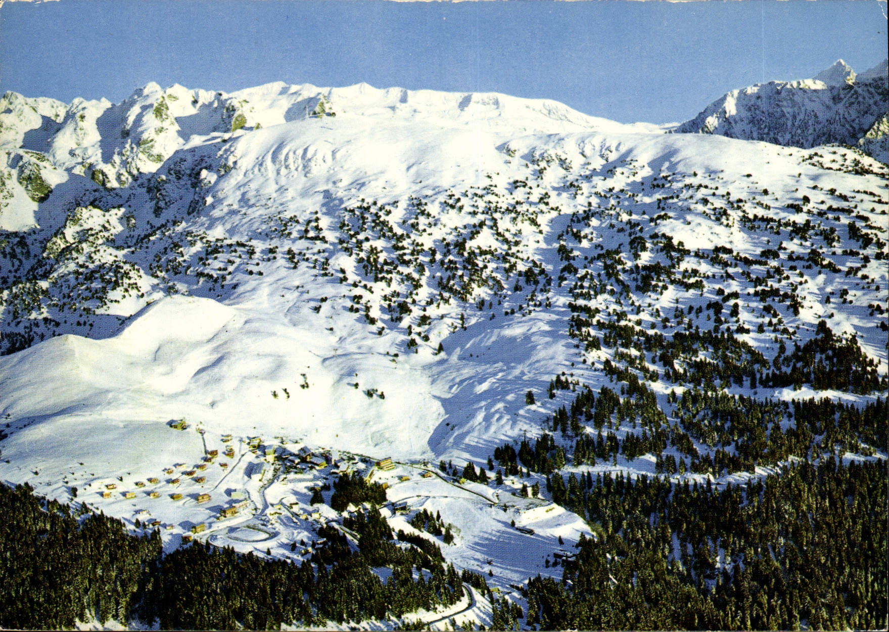 CPM Chamrousse Vue generale massif des Grandes Rousses 