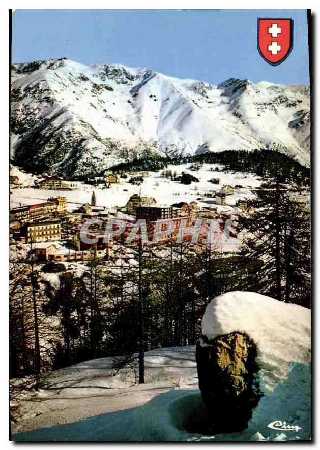 CPM Station Ete Hiver Auron Alpes Maritimes vue Pittoresque sur le centre de la station 